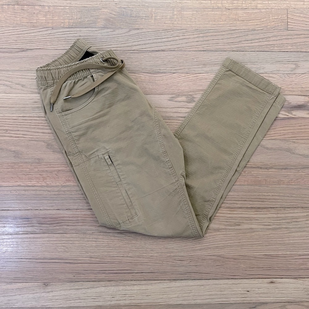BYLT Basics Weekender Pant Mens Size Small Khaki